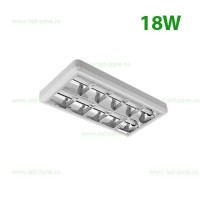ILUMINAT COMERCIAL LED - Reduceri Corp Iluminat LED 18W 60cm Aplicat 2x9W Tub T8 Promotie